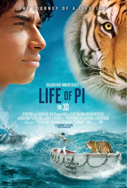 Life of Pi Movie Poster (Click for full image)