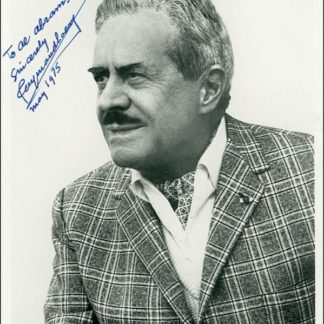 Raymond Loewy Autograph (Click for full image)