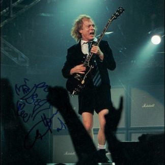 Acdc Angus Young Autograph (Click for full image)