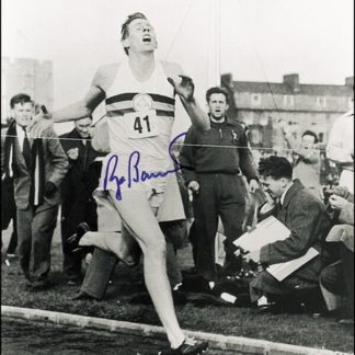 ROGER BANNISTER Autograph (Click for full image)