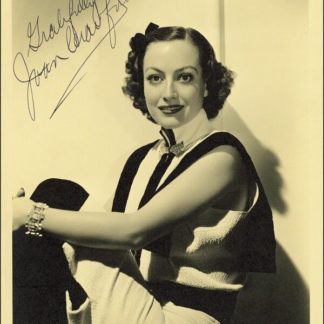 Joan Crawford Autograph (Click for full image)