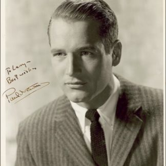 Paul Newman Autograph (Click for full image)