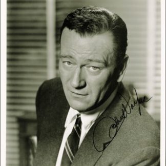 John Wayne Autograph (Click for full image)
