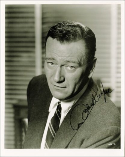 John Wayne Autograph (Click for full image)