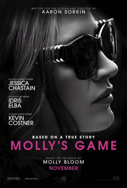 Molly's Game Movie Poster (Click for full image)