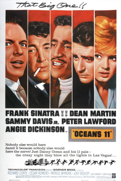 Oceans Eleven Movie Poster (Click for full image)