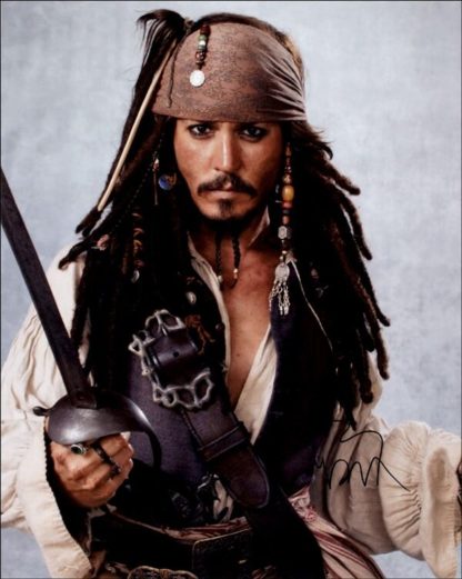 Johnny Depp Autograph (Click for full image)