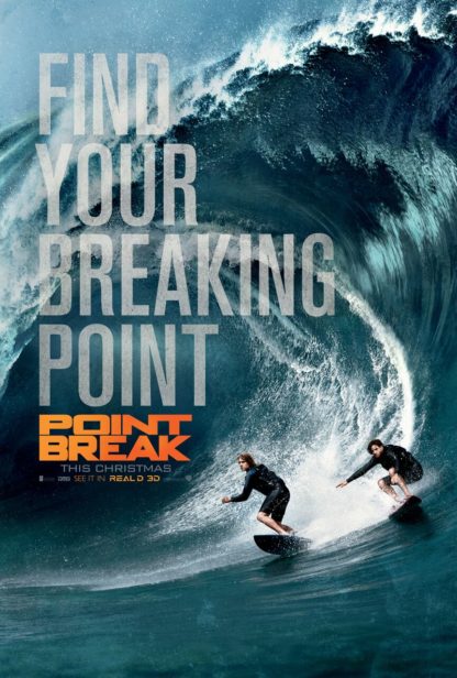 Point Break Movie Poster (Click for full image)