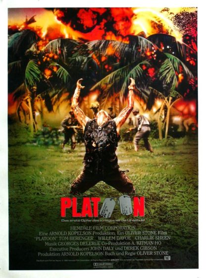 Platoon Movie Poster (Click for full image)
