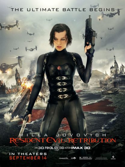 Resident Evil Retribution Movie Poster (Click for full image)