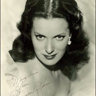 Maureen O Hara Autograph (Click for full image)
