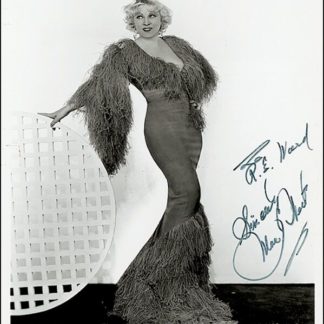 Mae West Autograph (Click for full image)