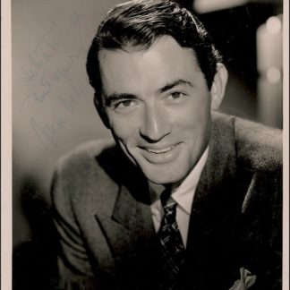Gregory PeckS Autograph (Click for full image)