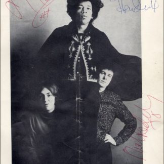 JIMI HENDRIX Autograph (Click for full image)