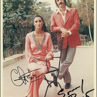 Sonny and Cher Autograph (Click for full image)