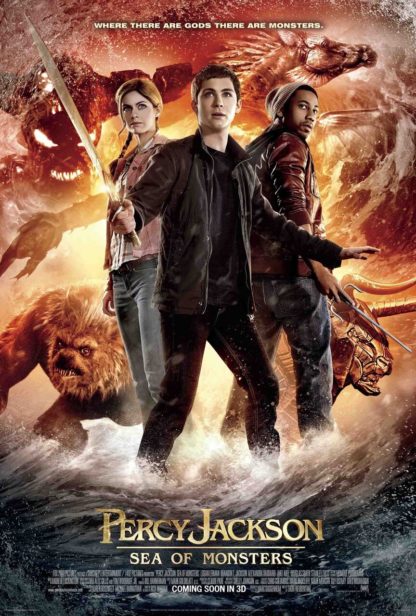 Percy Jackson Sea of Monsters Movie Poster (Click for full image)