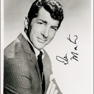 Dean Martin Autograph (Click for full image)