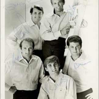 Beach Boys Autograph (Click for full image)