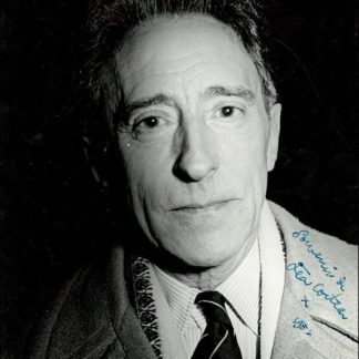 Jean Cocteau Autograph (Click for full image)
