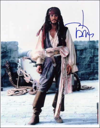 Johnny Depp Autograph (Click for full image)