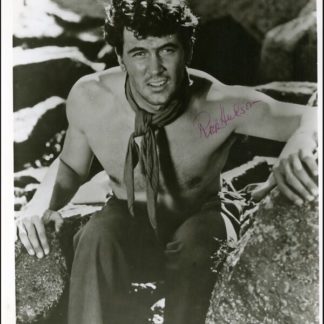 Rock Hudson Autograph (Click for full image)