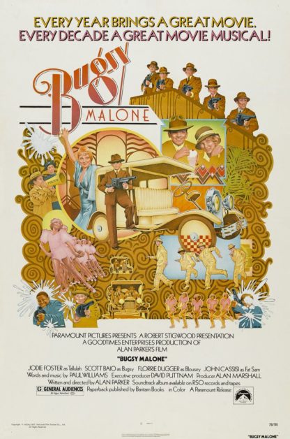 Bugsy Malone Movie Poster (Click for full image)