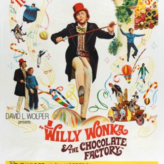 Willy Wonka and the Chocolate Factory Movie Poster (Click for full image)