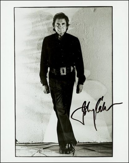 Johnny Cash Autograph (Click for full image)