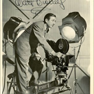 Walt Disney Autograph (Click for full image)