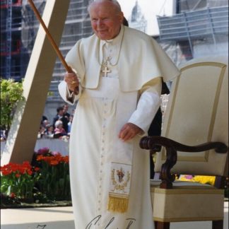 Pope John Paul Autograph (Click for full image)