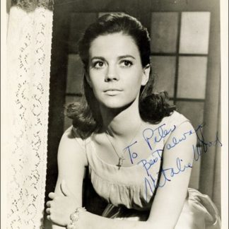 NATALIE WOOD Autograph (Click for full image)