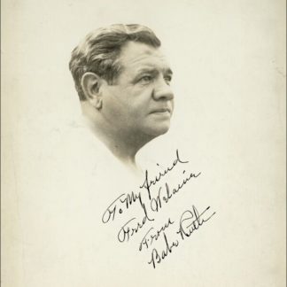 Babe Ruth Autograph (Click for full image)