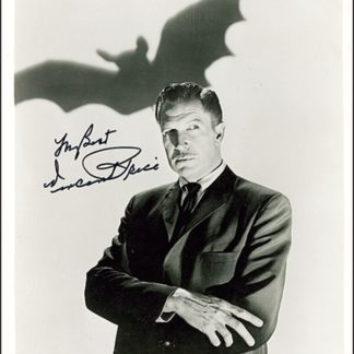 Vincent Price Autograph (Click for full image)