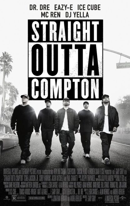 Straight Outta Compton Movie Poster (Click for full image)