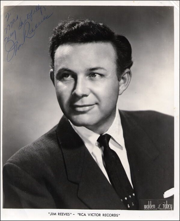 Jim Reeves Autograph (Click for full image) | Best Movie Posters
