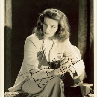 Katharine Hepburn Autograph (Click for full image)