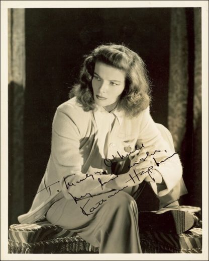 Katharine Hepburn Autograph (Click for full image)