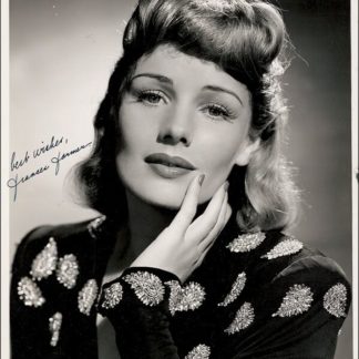Frances Farmer Autograph (Click for full image)