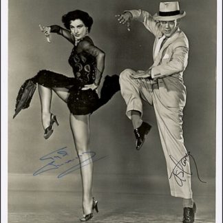 Fred Astaire and Cyd Charisse Autograph (Click for full image)