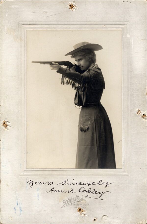 Annie Oakley Autograph (Click for full image) | Best Movie Posters