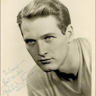 Paul Newman Autograph (Click for full image)
