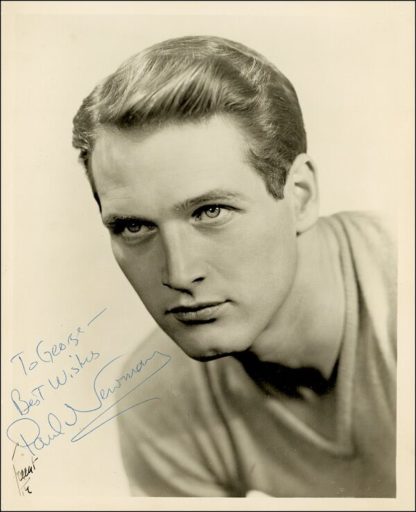 Paul Newman Autograph (Click for full image)
