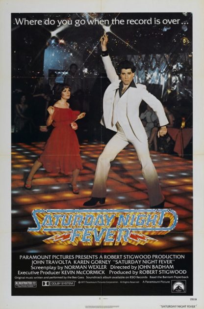 Saturday Night Fever Movie Poster (Click for full image)