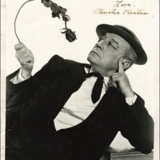 Buster Keaton Autograph (Click for full image)
