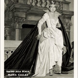 Maria Callas Autograph (Click for full image)