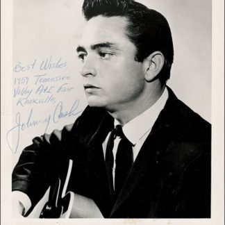 Johnny Cash Autograph (Click for full image)