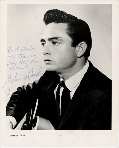 Johnny Cash Autograph (Click for full image)