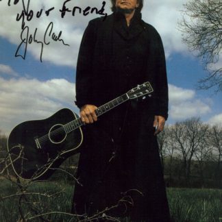 Johnny Cash Autograph (Click for full image)
