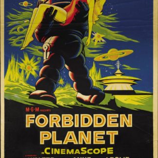 Forbidden Planet Movie Poster (Click for full image)