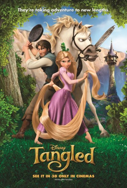 Tangled Movie Poster (Click for full image)